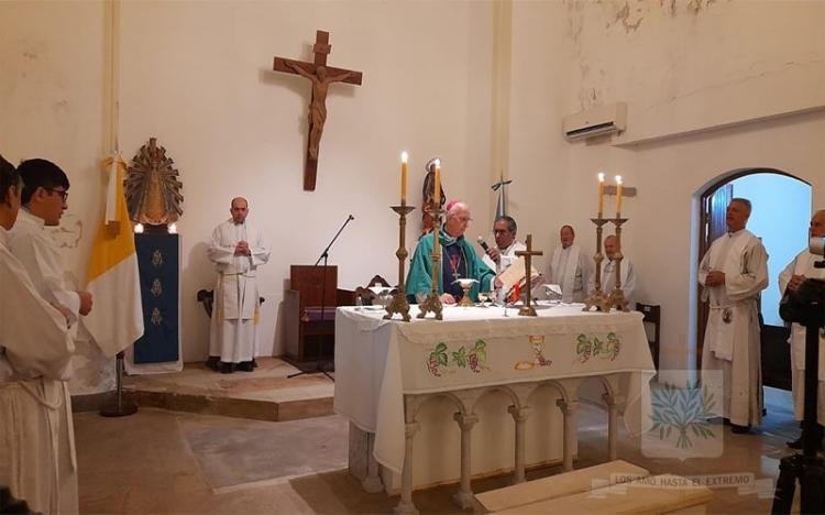 Mons. Olivera: "Que Jesús nos haga vivir la novedad del Evangelio"