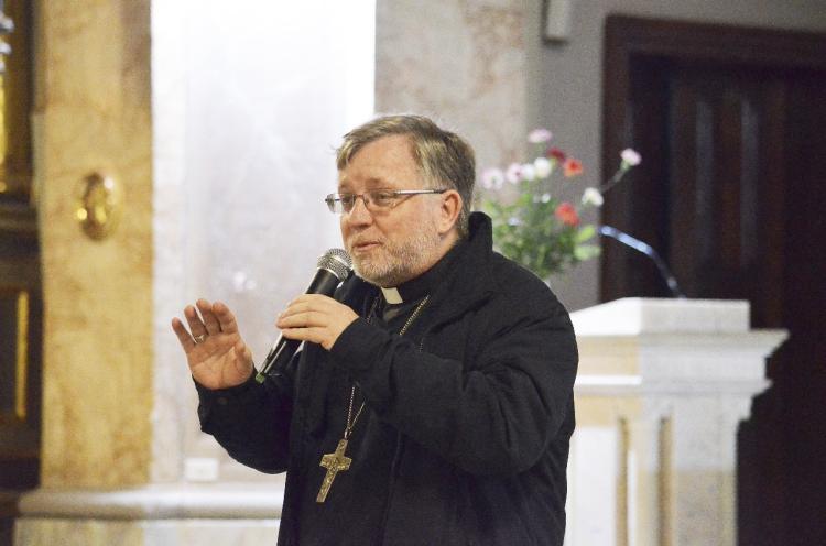 Mons. Pedro Javier Torres dirigió sus primeras palabras a la comunidad rafaelina