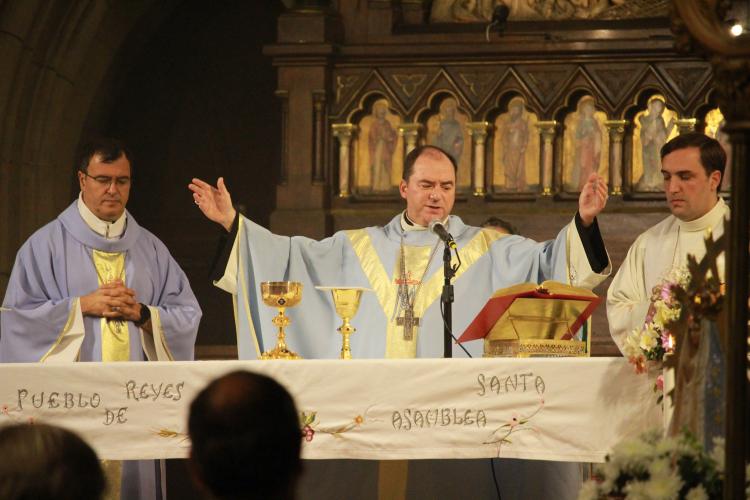 Mons. Quintana parte hacia Cafayate llevando la comunidad marplatense en su corazón