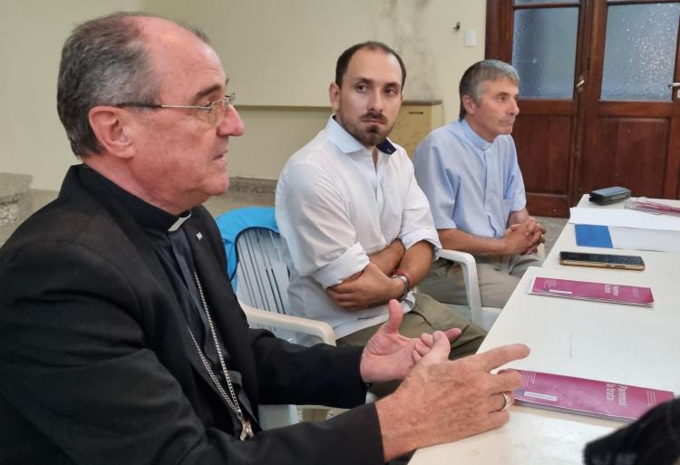 Mons. Salaberry participó de la Mesa contra la Trata de Personas