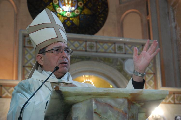 Mons. Tissera: "El Resucitado es esperanza para todos los que sufren"