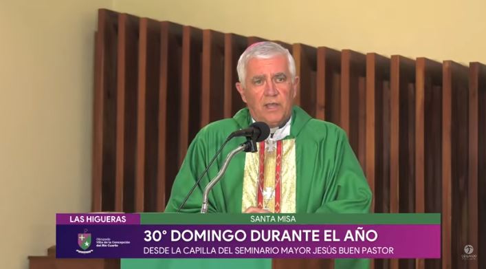 Mons. Uriona: 'Amar a Dios es lo primero de todo'