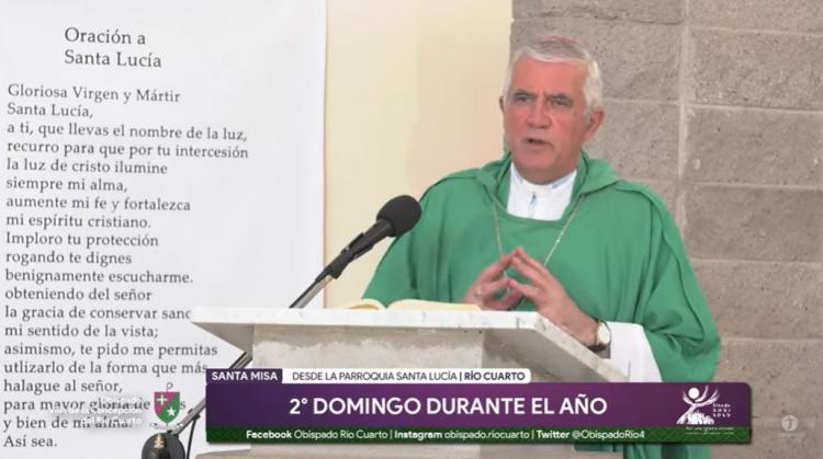 Mons. Uriona: "Las Bodas de Caná no es un simple milagro de cambiar el agua en vino"