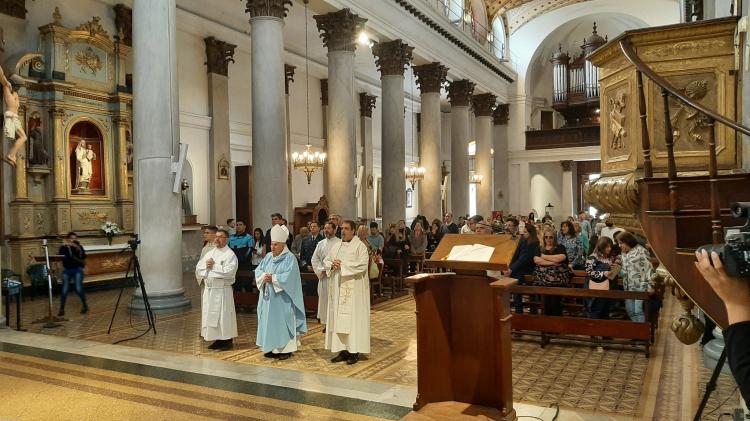 Mons. Vázquez: La Virgen del Buen Viaje, hermana a la comunidad moronense