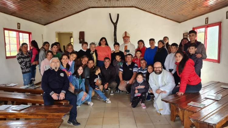 Mons. Zordán encabezó la fiesta patronal de la Virgen de San Nicolás en Ñancay