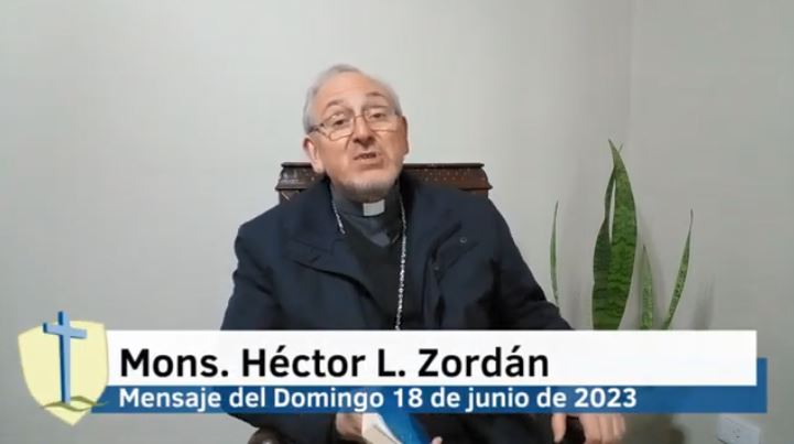 Mons. Zordán: 'Qué lindo poder aprender a mirar como Jesús'