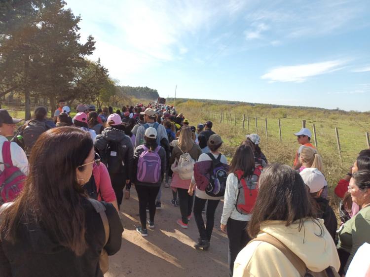 Multitudinaria muestra de devoción a la Virgen de la Concordia en el santuario de Federación