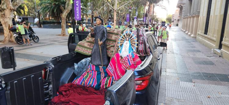 Multitudinaria peregrinación brocheriana en Quilmes