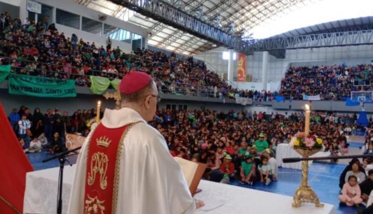 Multitudinario encuentro de niños en la diócesis de San Roque