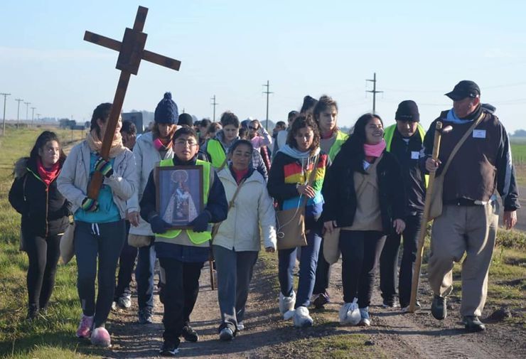 Nogoyá está lista para una nueva peregrinación al santuario de la Virgen del Carmen