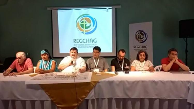 El obispo de Reconquista oficializó la presentación de la Red Eclesial Gran Chaco y Acuífero Guaraní