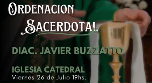 Ordenación sacerdotal en Venado Tuerto