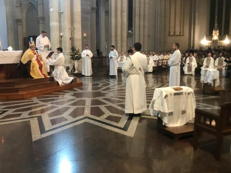 Felicidad en la Iglesia platense por la ordenación de dos sacerdotes