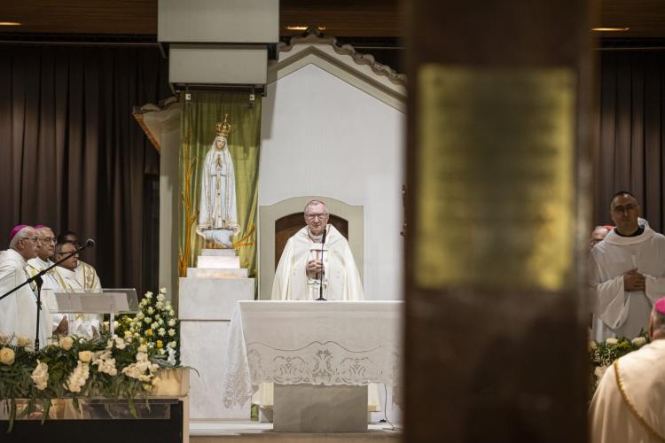 Parolin en Fátima dejó un mensaje de esperanza y rechazó a los 'profetas de la desgracia'