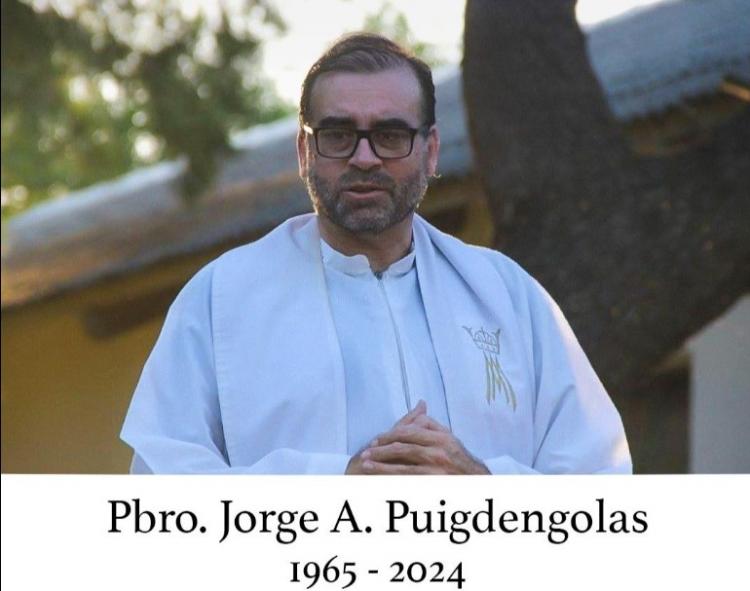 Pesar en la Fraternidad Sacerdotal de Fasta por la muerte del padre Jorge Puigdengolas