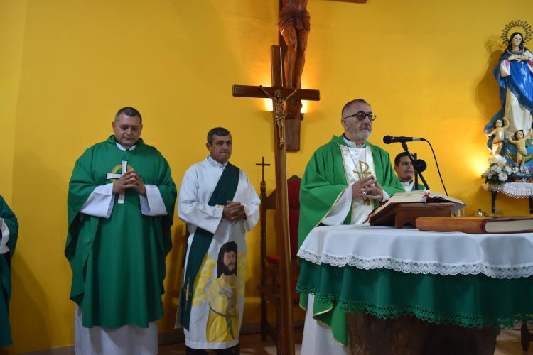 Posadas: el obispo creó una nueva parroquia dedicada a la Asunción de María