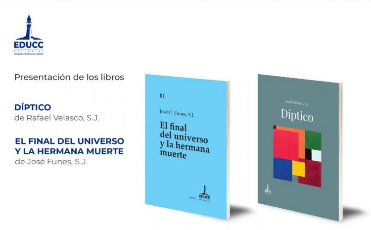 Presentarán en Córdoba los libros de los sacerdotes jesuitas Rafael Velasco y José Funes