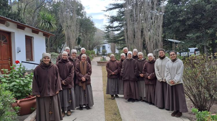 Profesión temporal en el monasterio Abba Padre