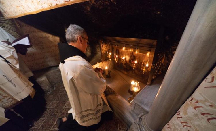 'Quédense aquí', exhortó el general de la Orden a los franciscanos de Tierra Santa