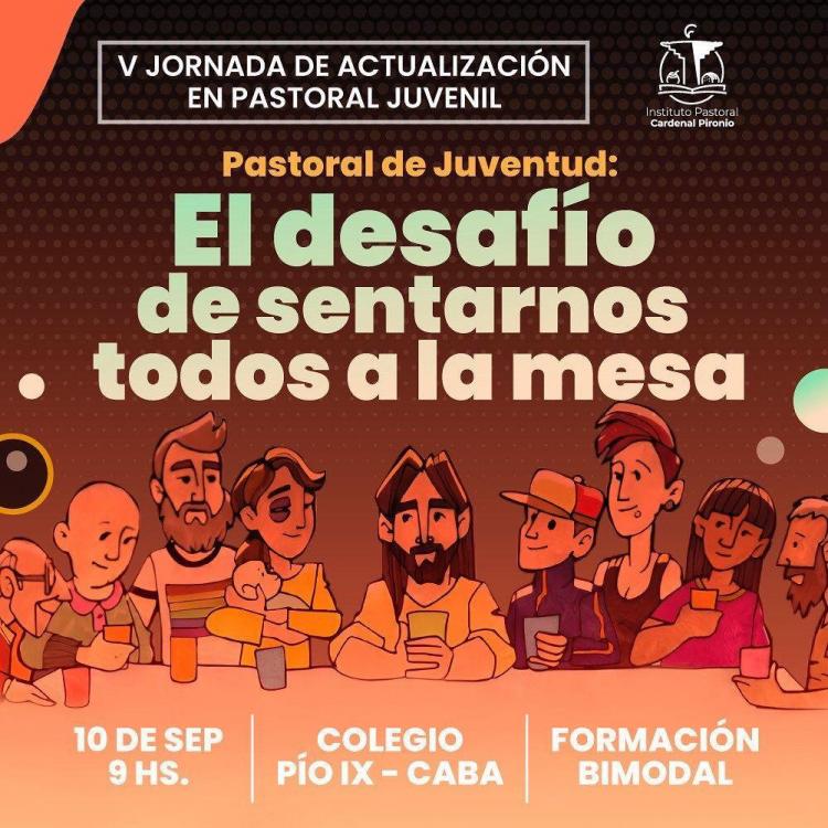 Realizarán la V Jornada de Actualización en Pastoral Juvenil