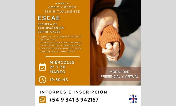 Se abrió un curso de formación para acompañantes espirituales