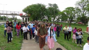 Se realizó la primera peregrinación diocesana de niños en Jujuy