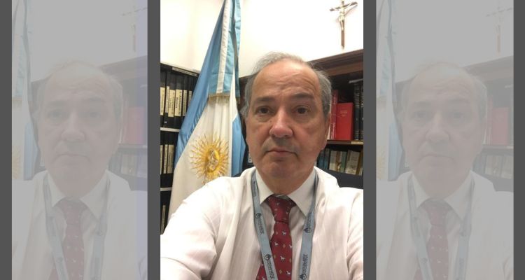 Se retiró el director nacional de Culto Católico, Luis Saguier Fonrouge