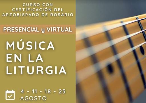 Taller de música litúrgica con certificación del Arzobispado de Rosario