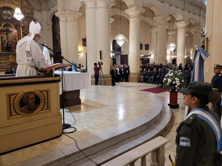 Tucumán: Mons. Sánchez presidió el tedeum en acción de gracias por la patria argentina