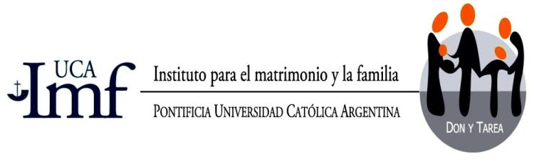 UCA: Cursos del Instituto para el Matrimonio y la Familia