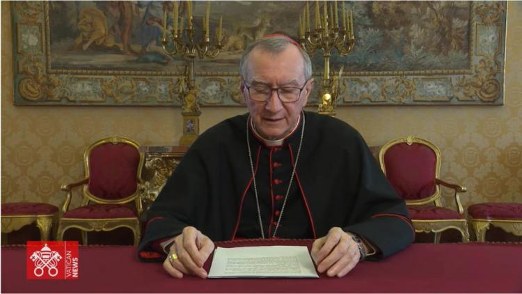 Ucrania: "Todavía hay espacio para la negociación", aseguró el Card. Parolin