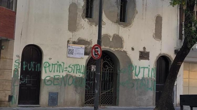 Vandalizaron la catedral ortodoxa rusa de Buenos Aires