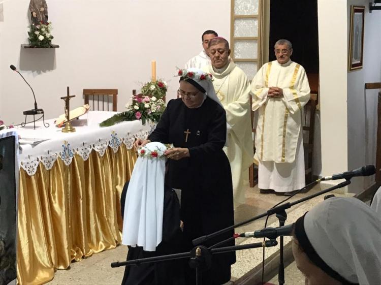 Votos perpetuos de una religiosa de las Siervas de la Misericordia en Cruz del Eje